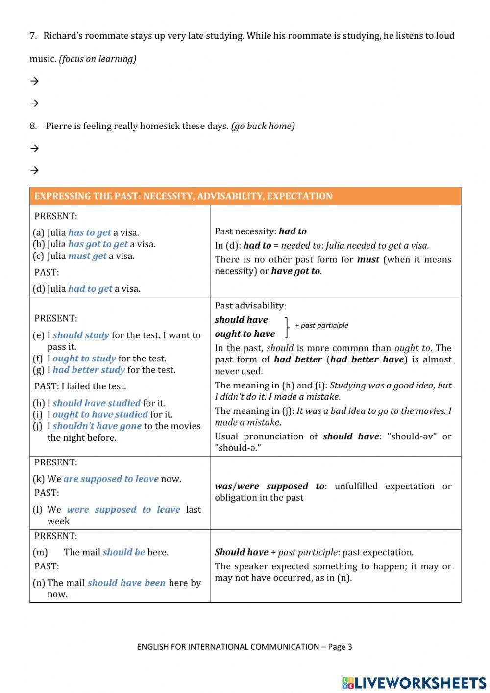 10.request and offers, SUGGESTIONS AND ADVICE