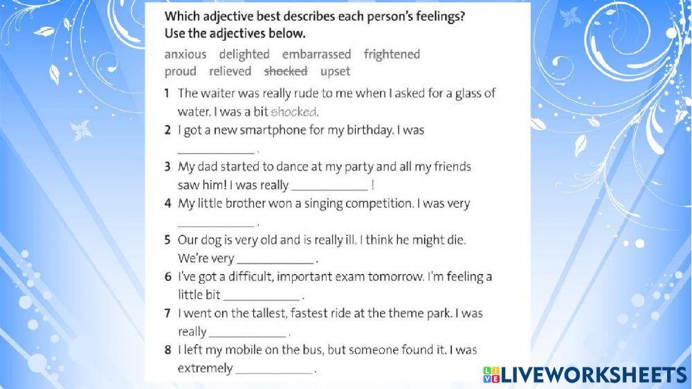 Solutions Pre intermediate Unit 1a