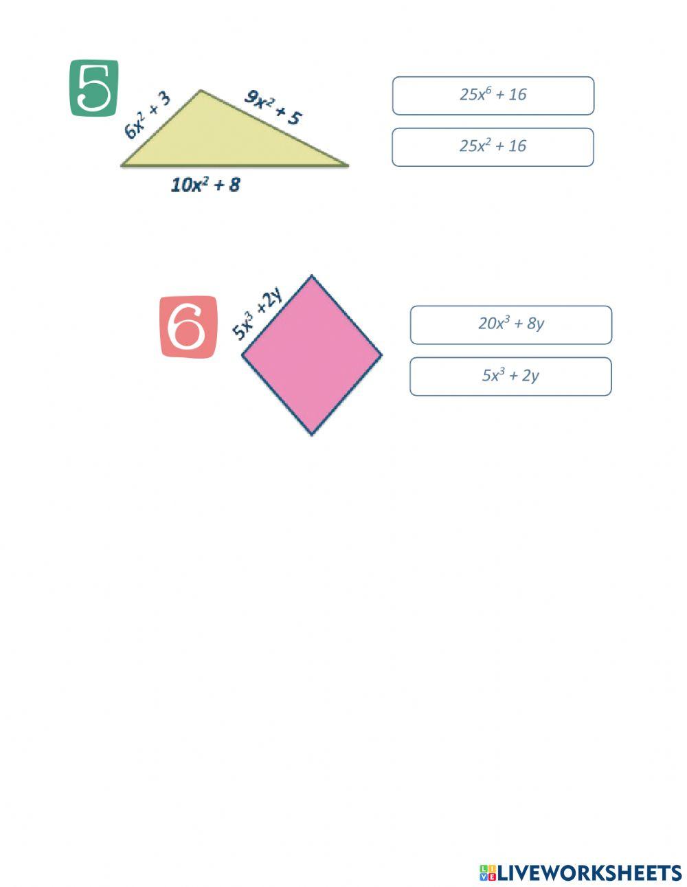 Reducción de Términos Semejantes
