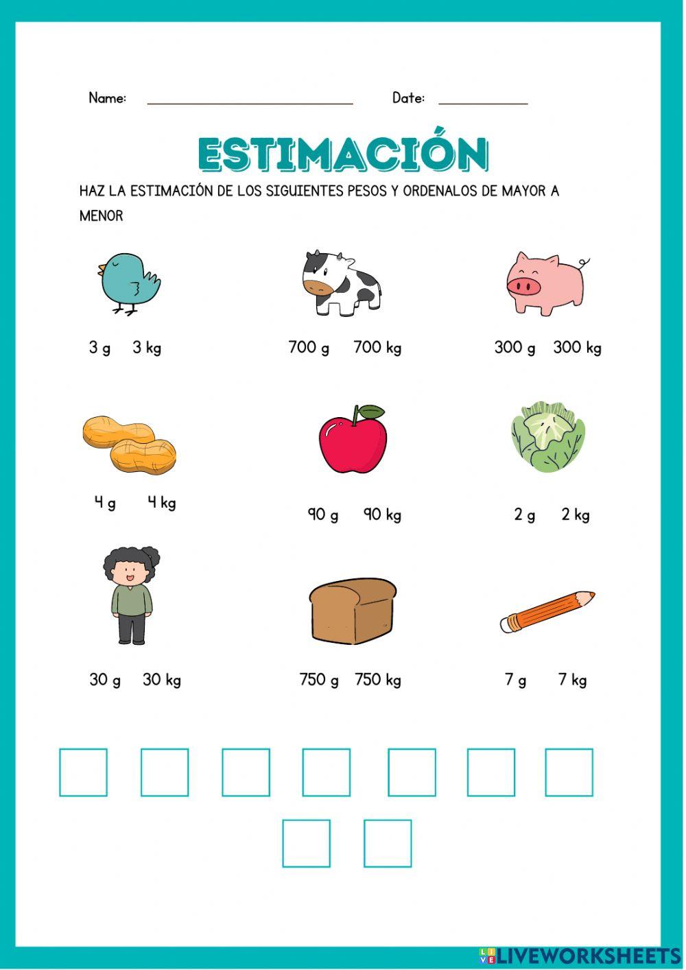 Estimación