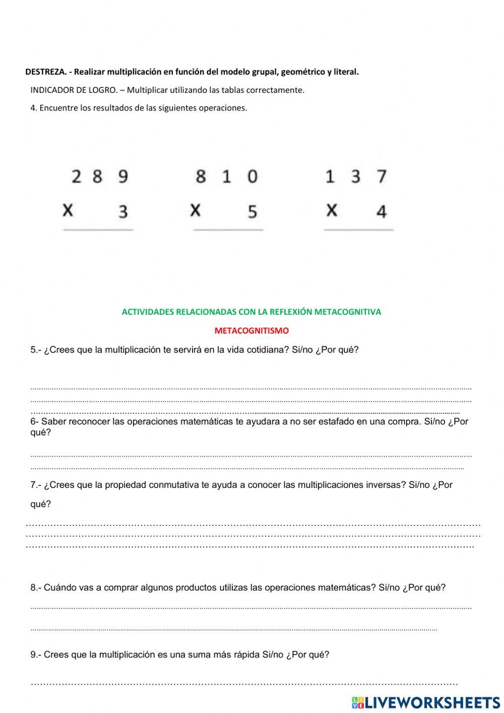 Examen de matemática