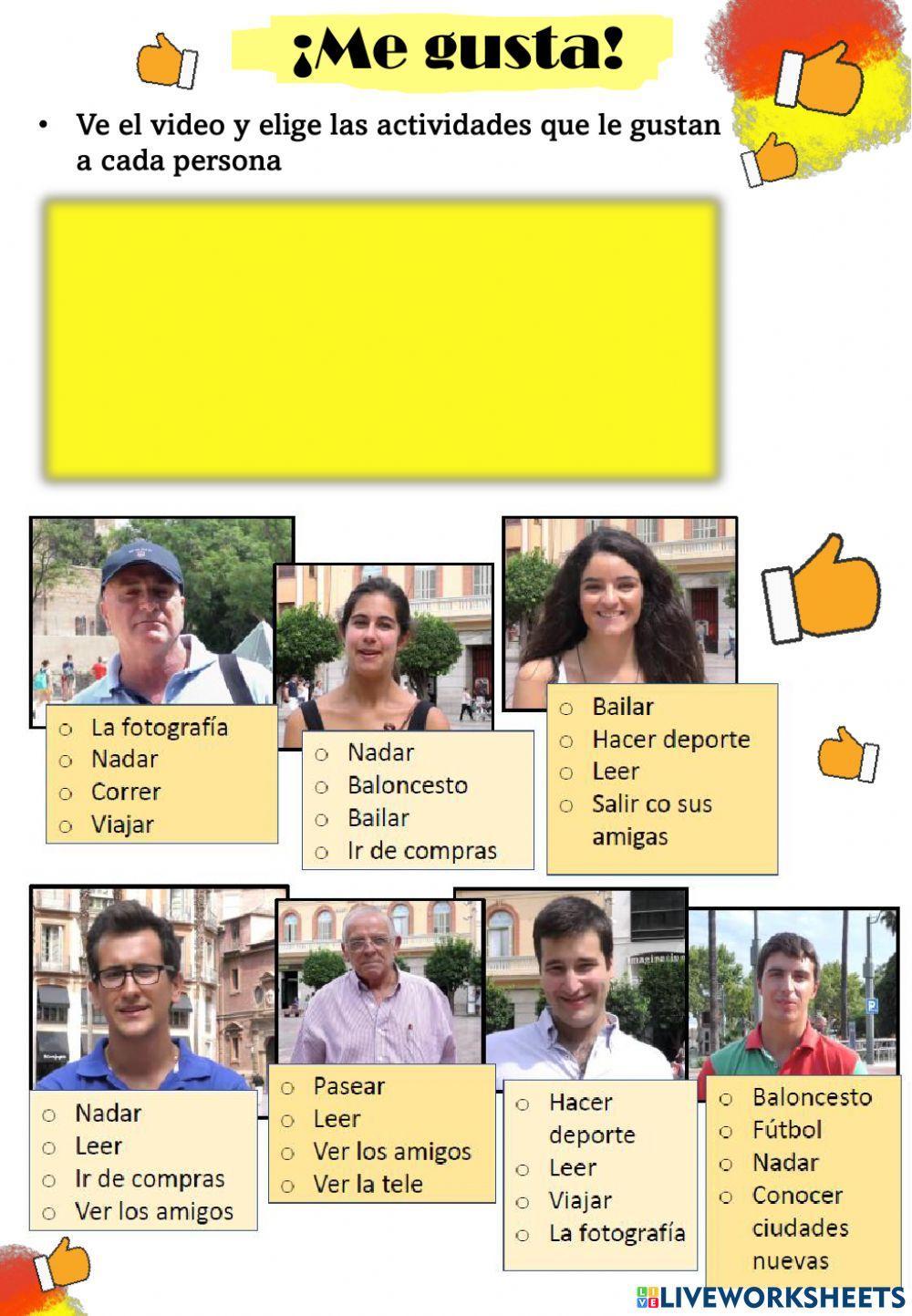 Intereses y mi tiempo libre