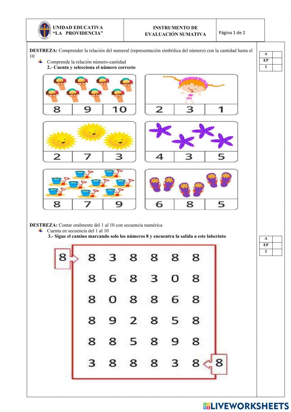 Evaluación 2Q Lógico Matemáticas