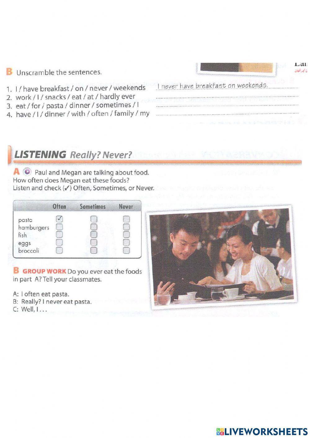Lesson 22 - Adverbs of frequency