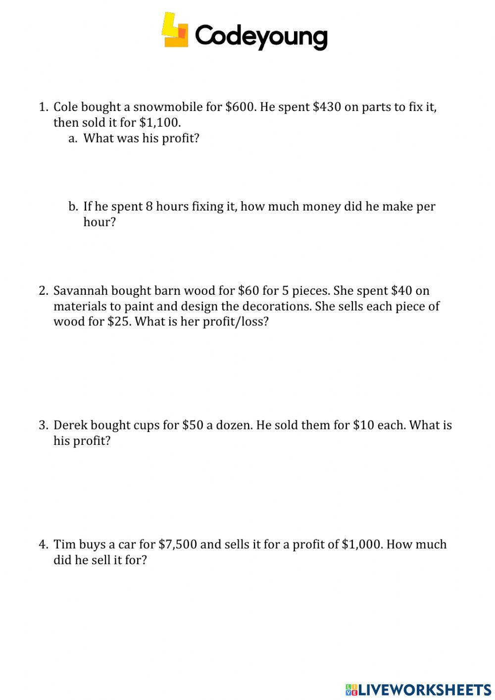 An Introduction to Profit and Loss Application