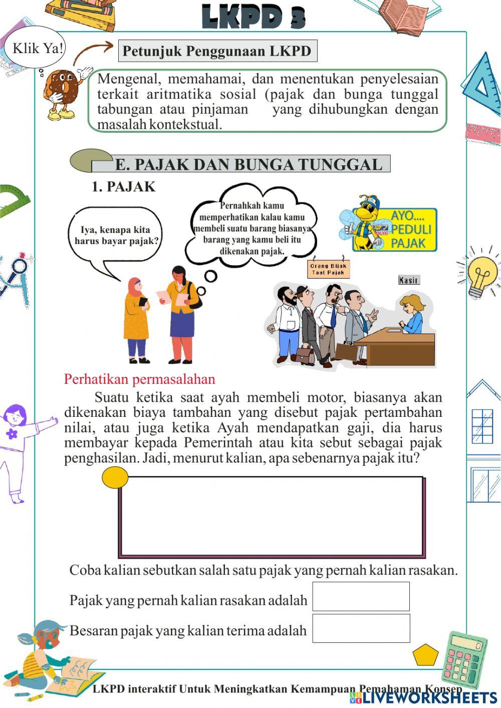 LKPD 3 ARITMATIKA SOSIAL