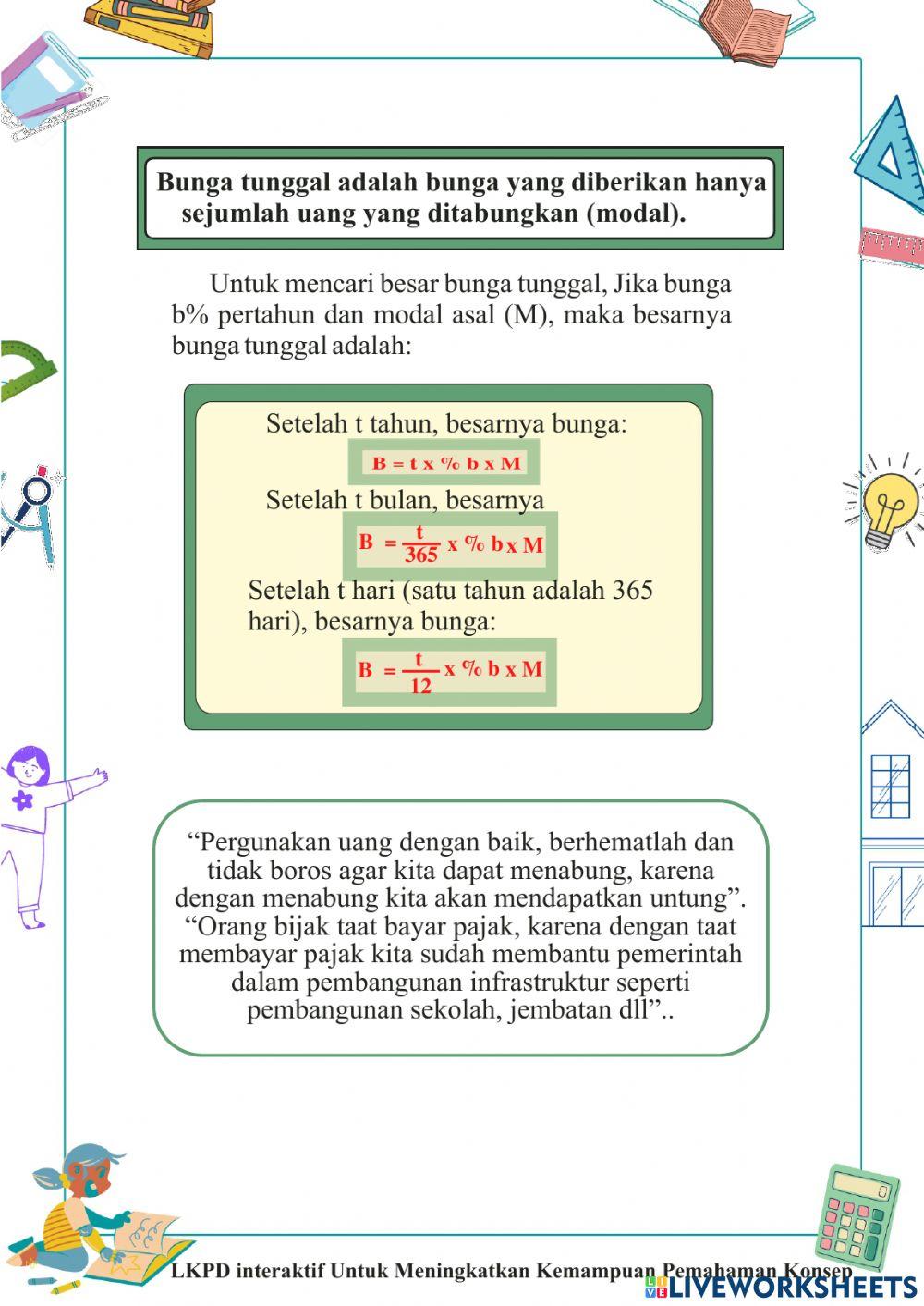 LKPD 3 ARITMATIKA SOSIAL