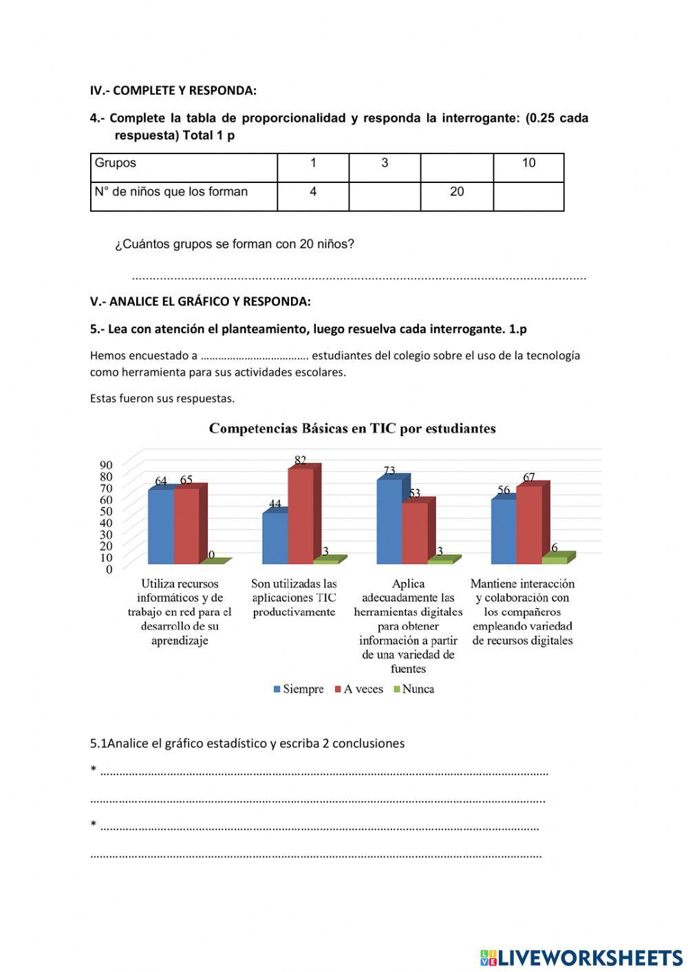 Examen Matemáticas