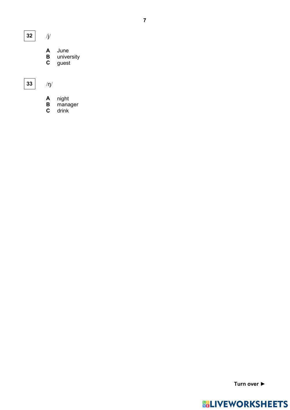 TKT module 1 sample paper 4