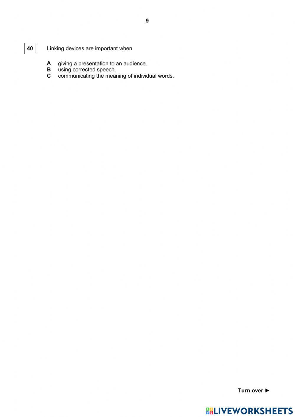 TKT module 1 sample paper 4