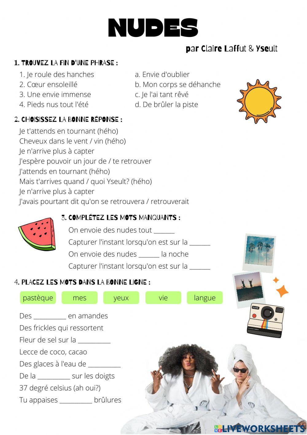 Claire Laffut - Nudes ft. Yseult