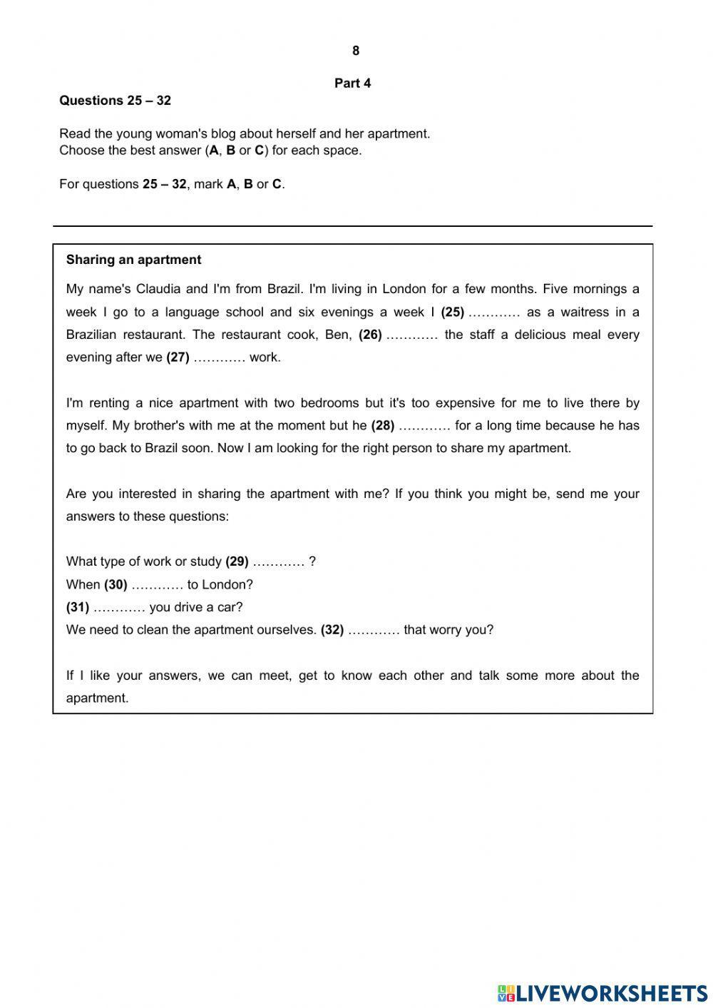 Empower b1-unit 1-progress test