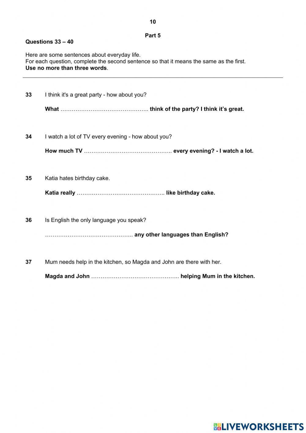 Empower b1-unit 1-progress test