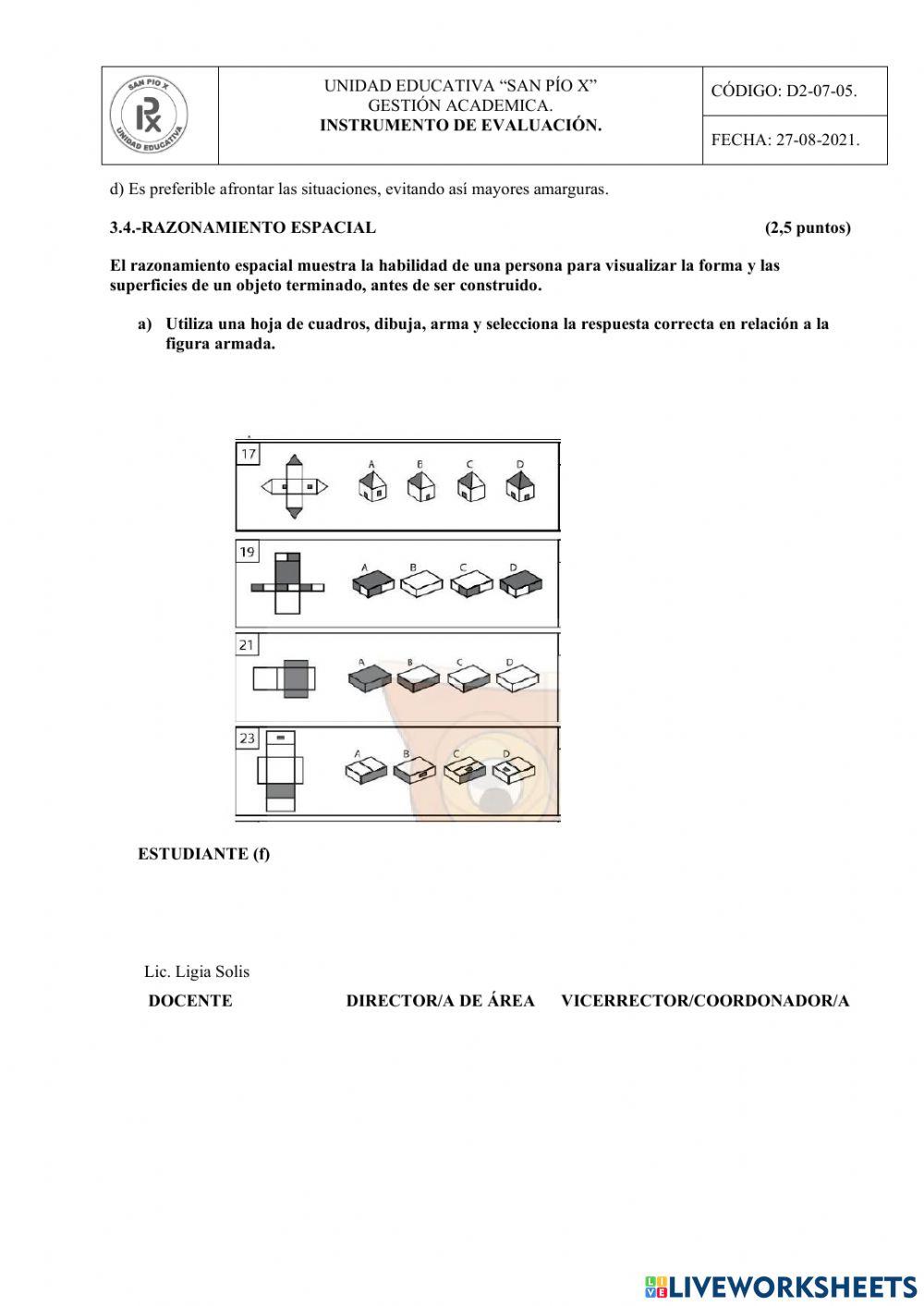 Desarrollo del pensamiento