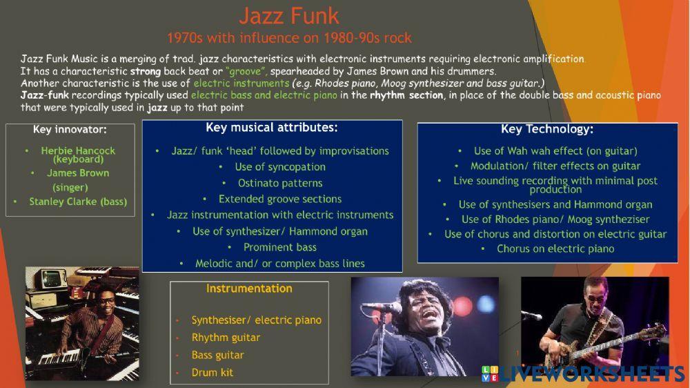 Higher Tech Styles and Genres 2