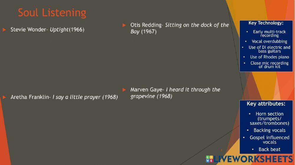 Higher Tech Styles and Genres 3