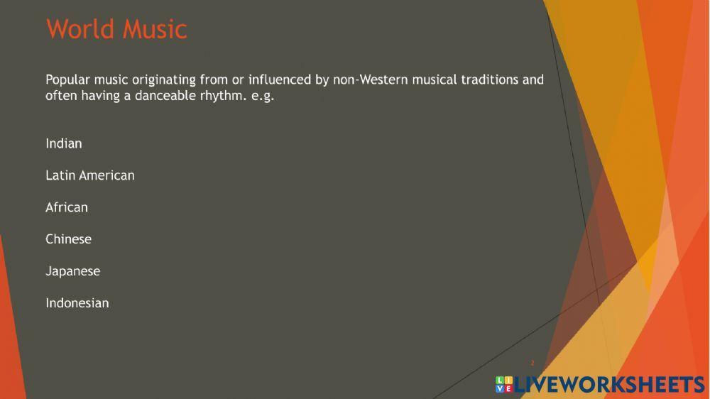 Higher Tech Styles and Genres 4