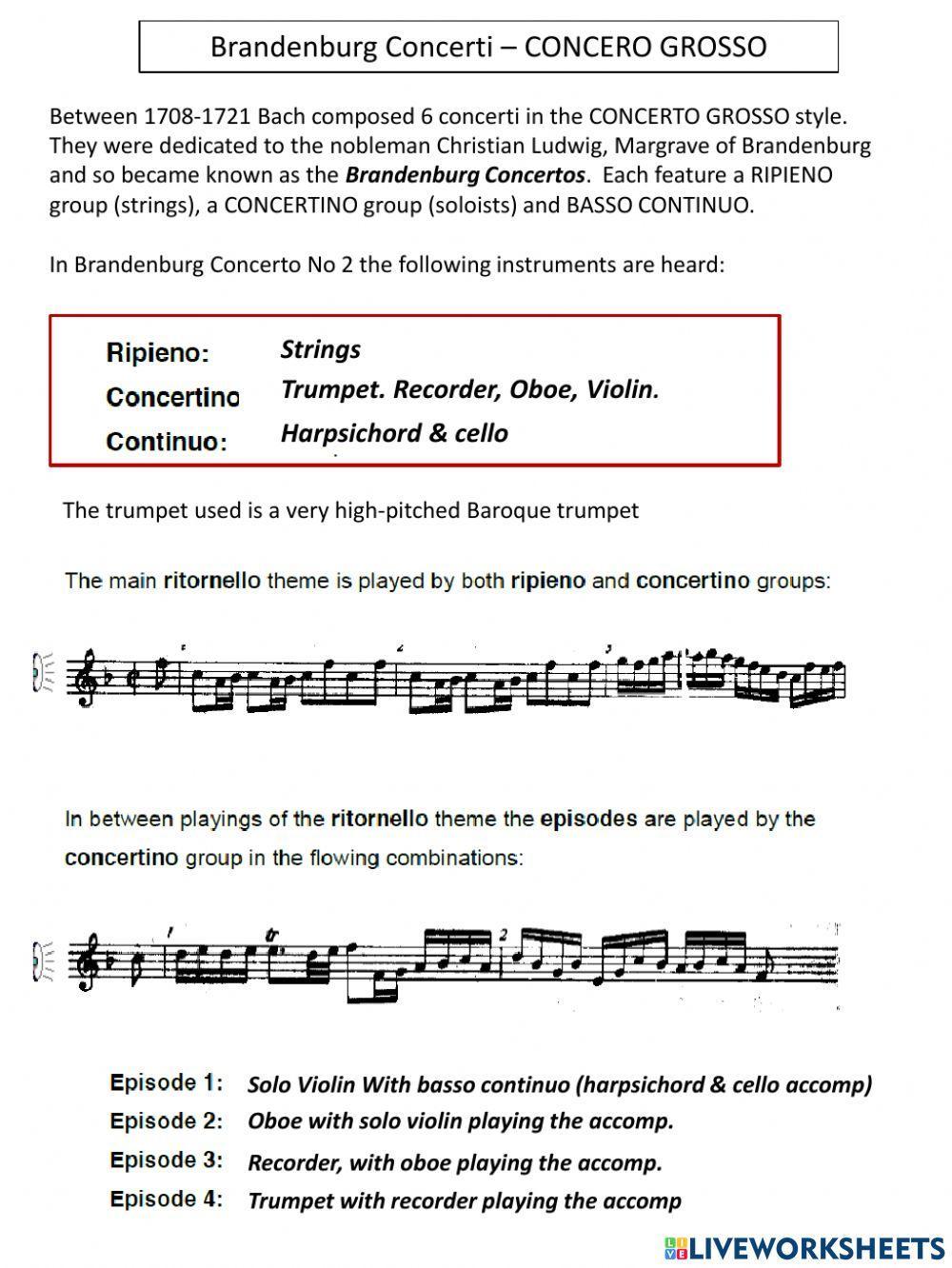 Higher Concerto Grosso