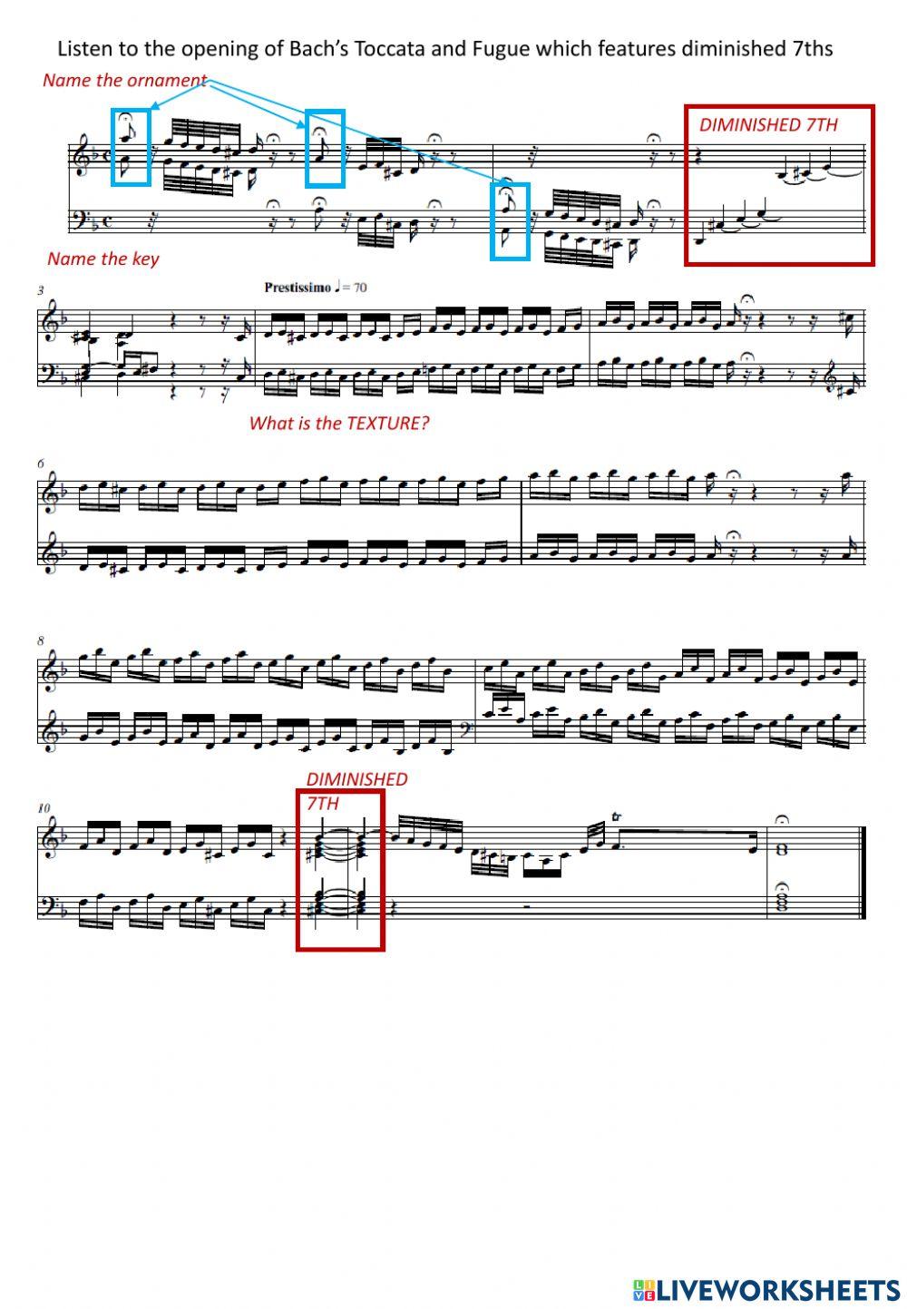Higher and Adv Higher Chords