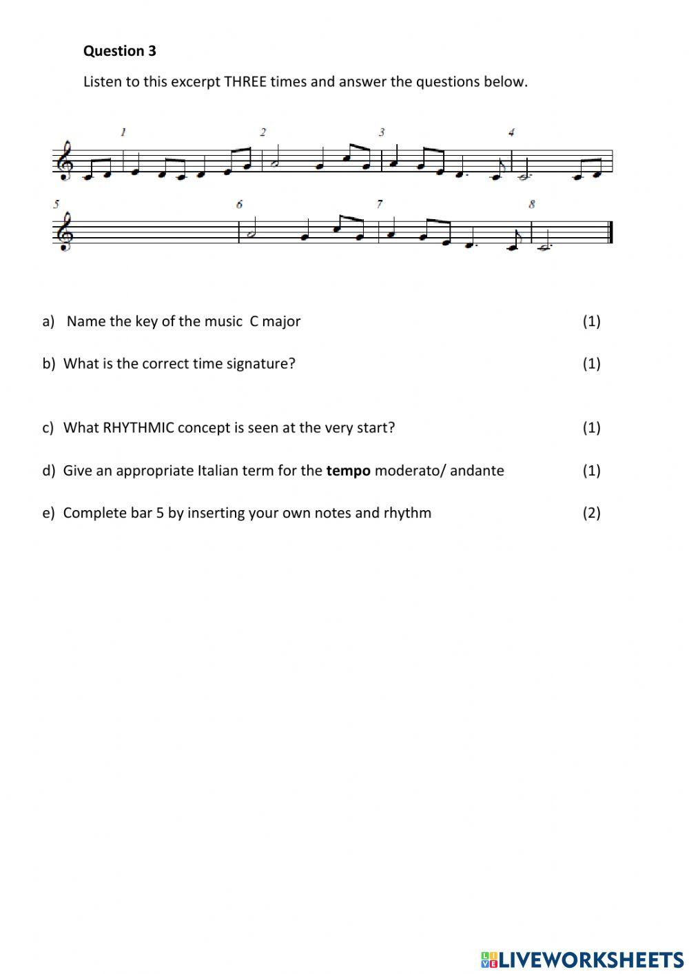 Nat 5 Specimen Paper 1
