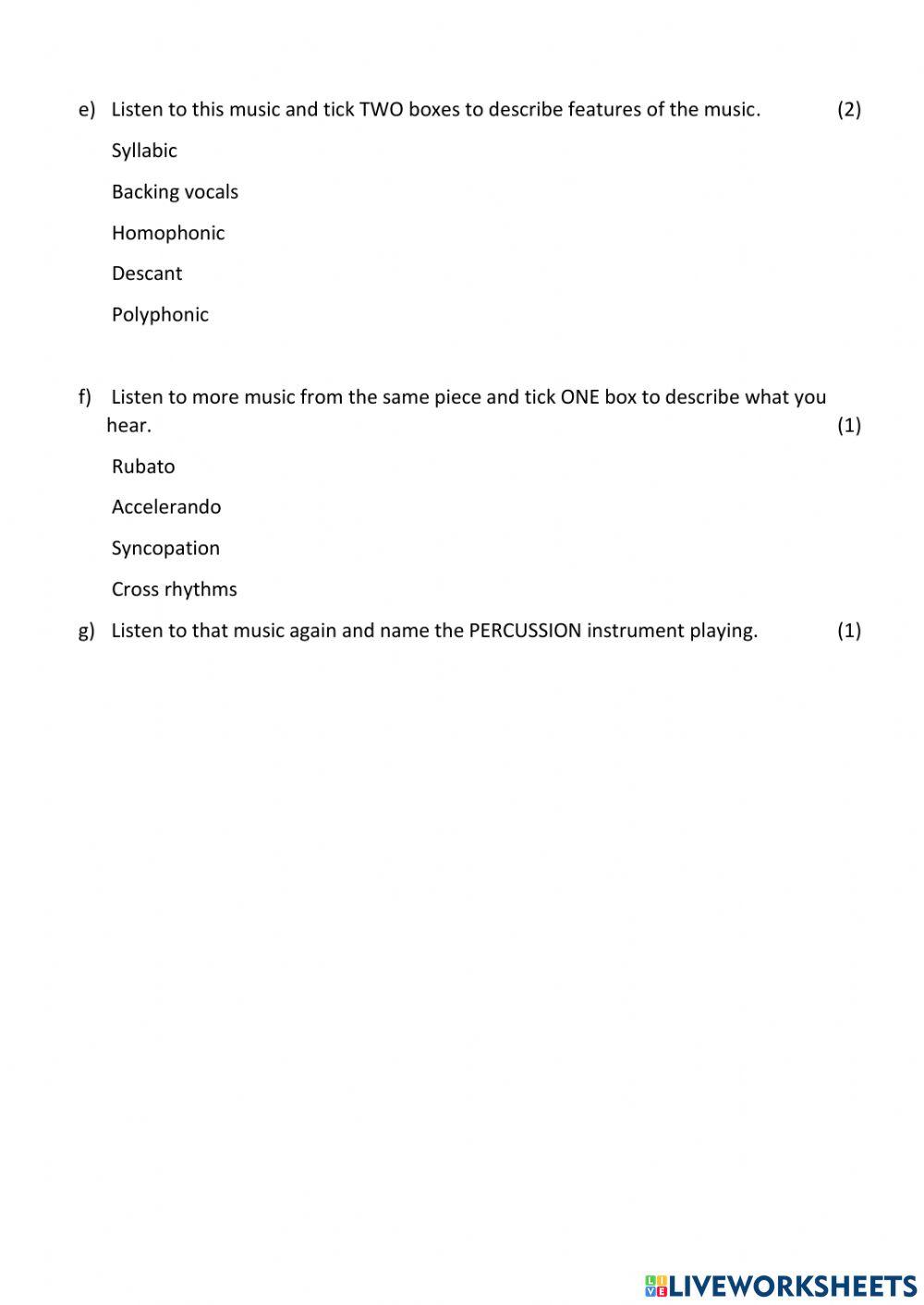 Nat 5 Specimen Paper 1