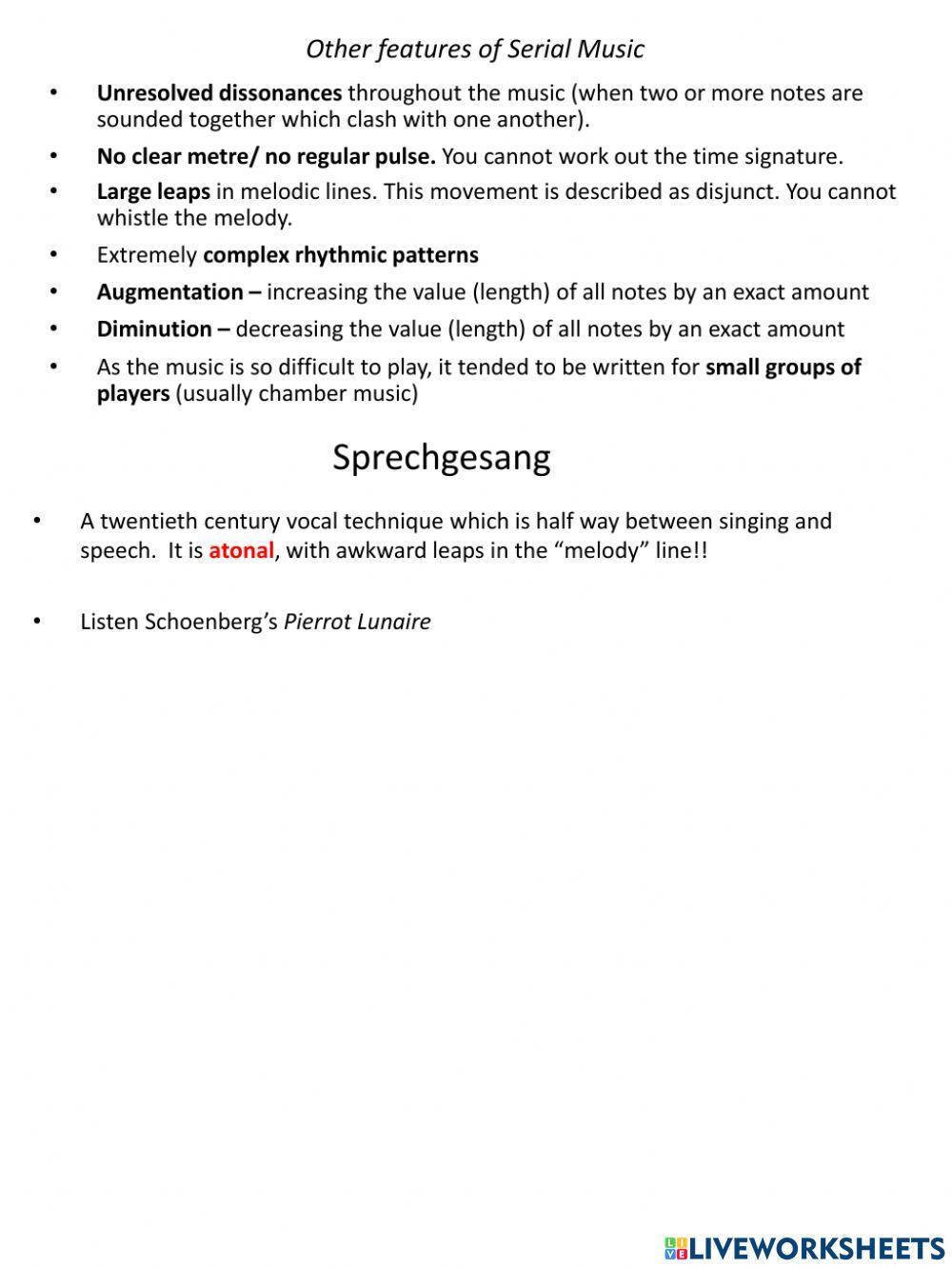 Twentieth Century Advanced Higher