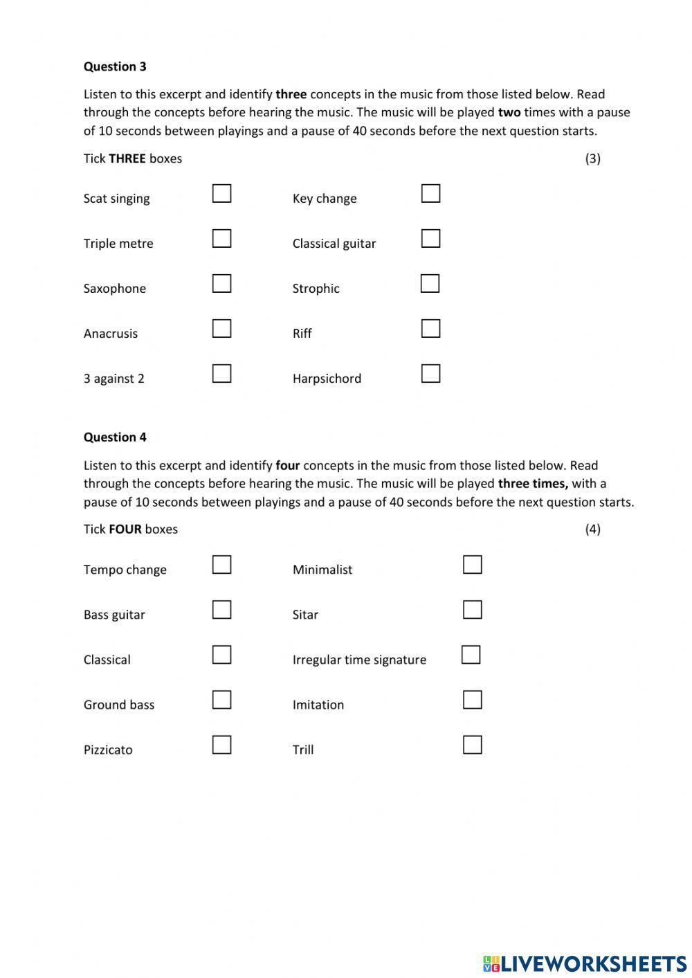 Higher Test Rhythm Tempo