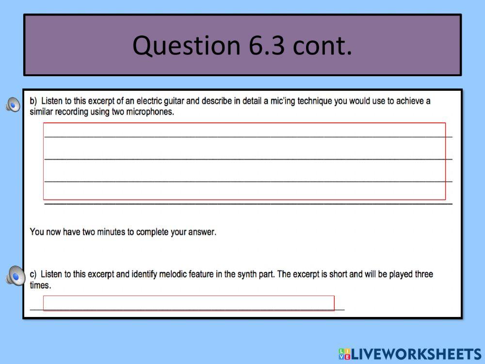 Higher Tech q6 Mic techniques