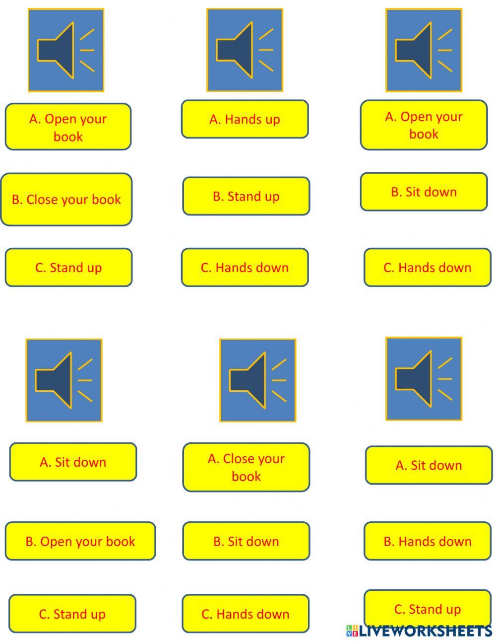Nghe va chon dap an dung
