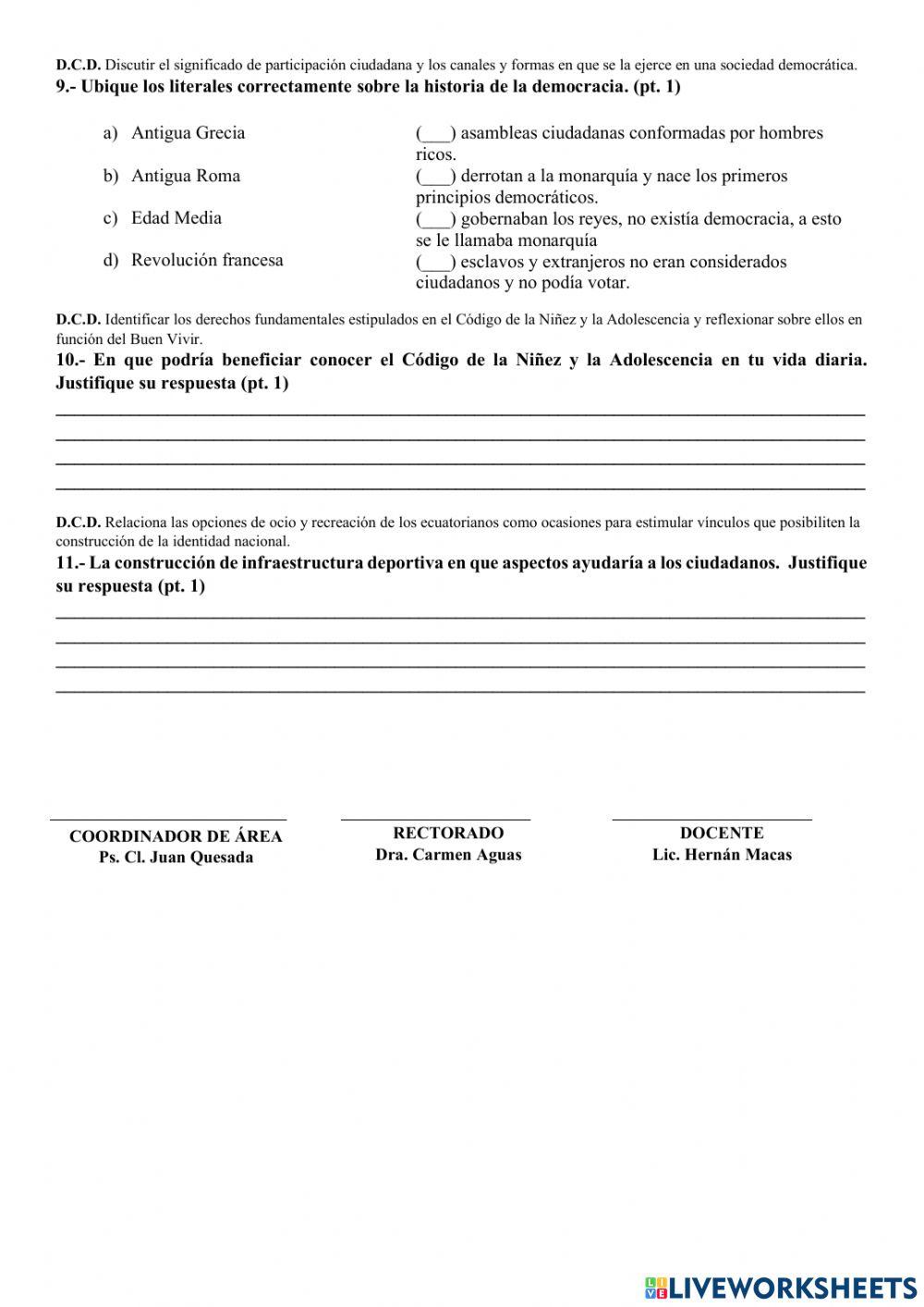 Estudios Sociales Noveno