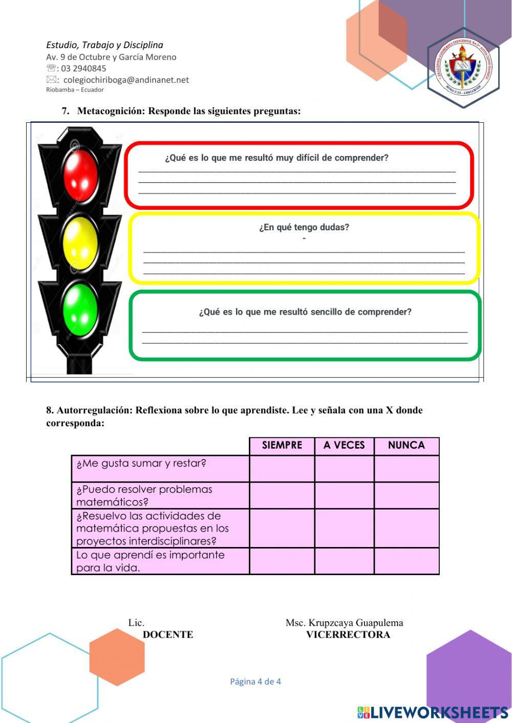 Evaluación Matemática