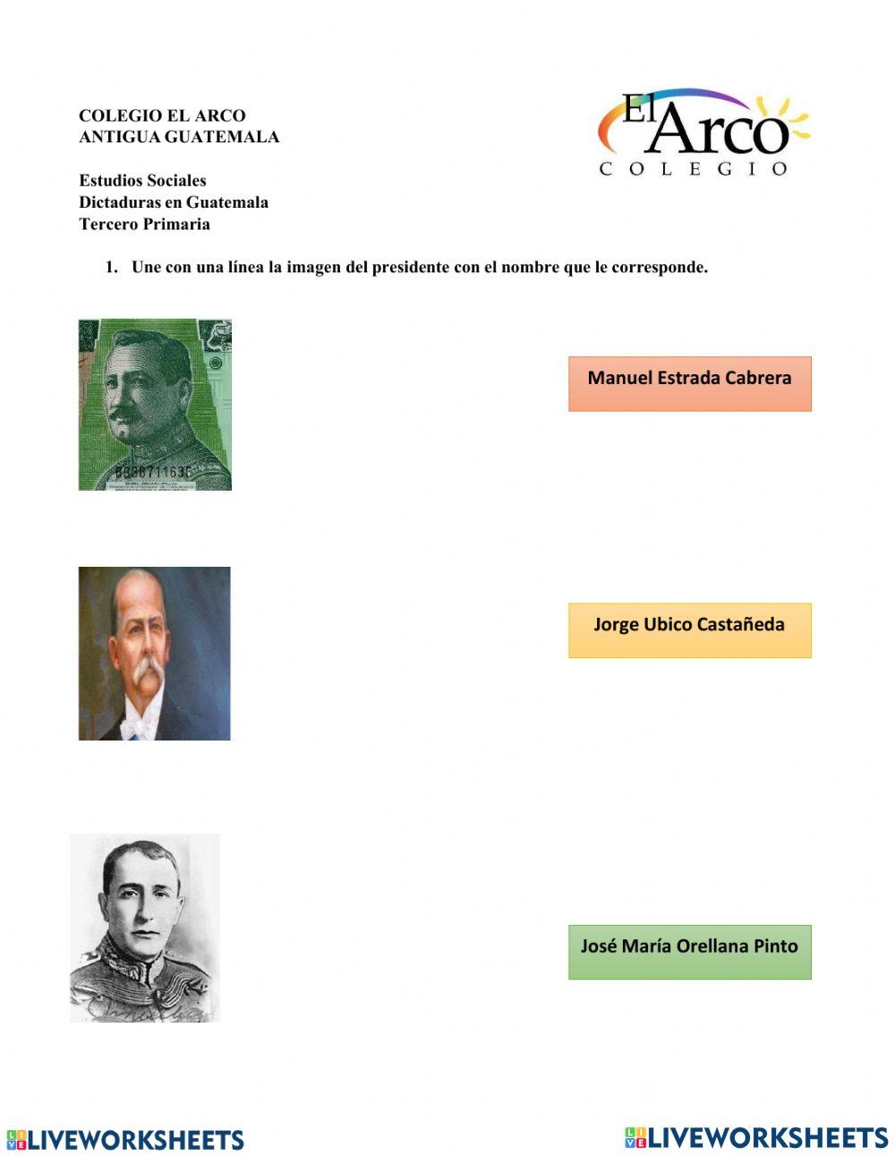 Dictaduras en guatemala