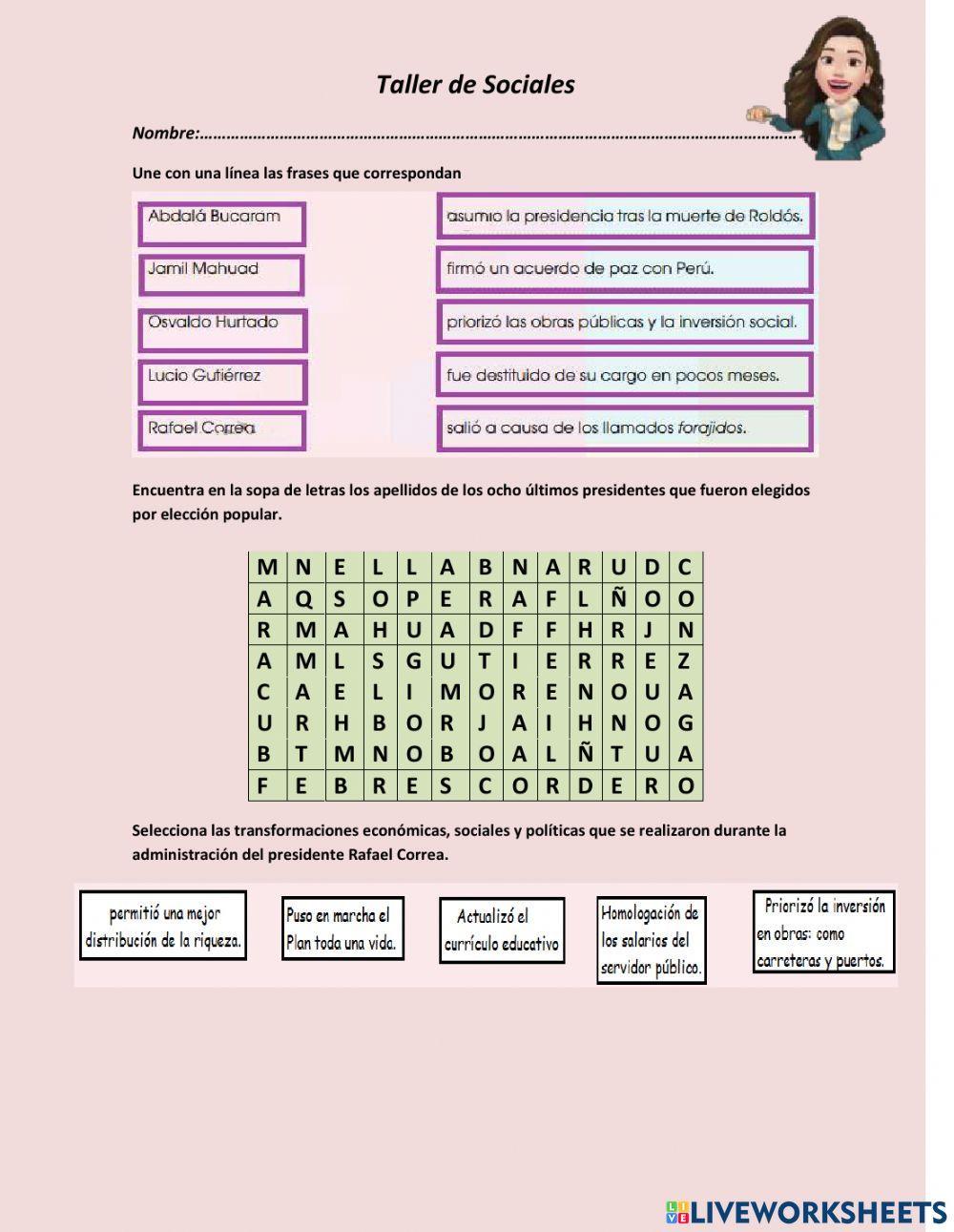 Presidentes del Ecuador