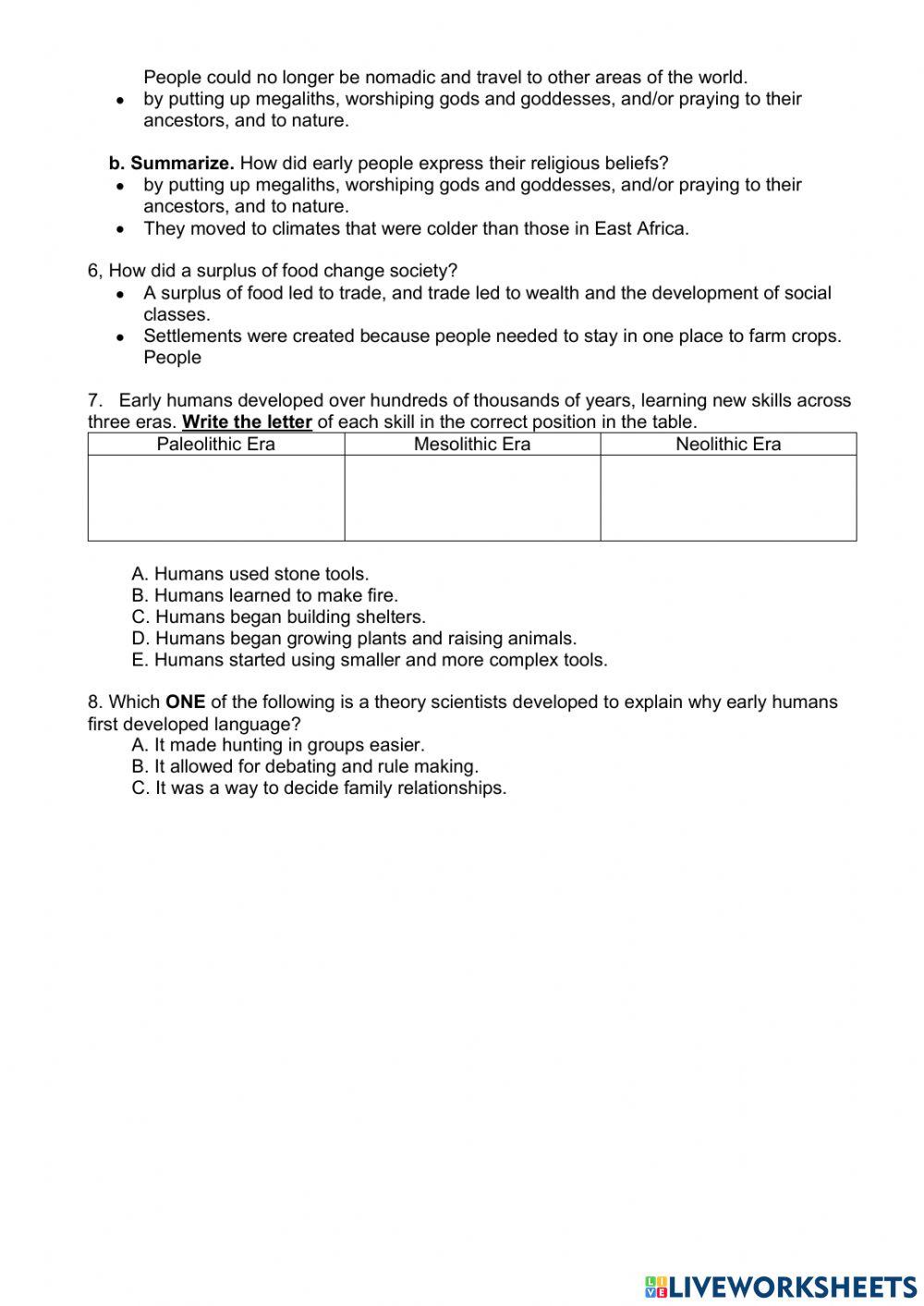 MODULE 12 LESSON 1 Review for Quiz