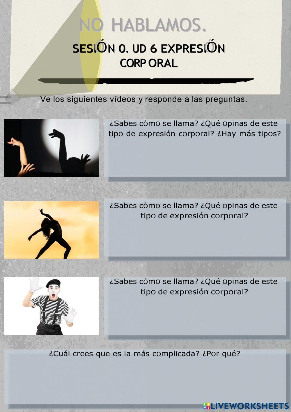 Expresión corporal