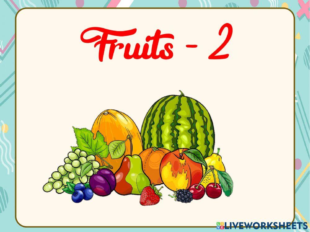 Fruits 2