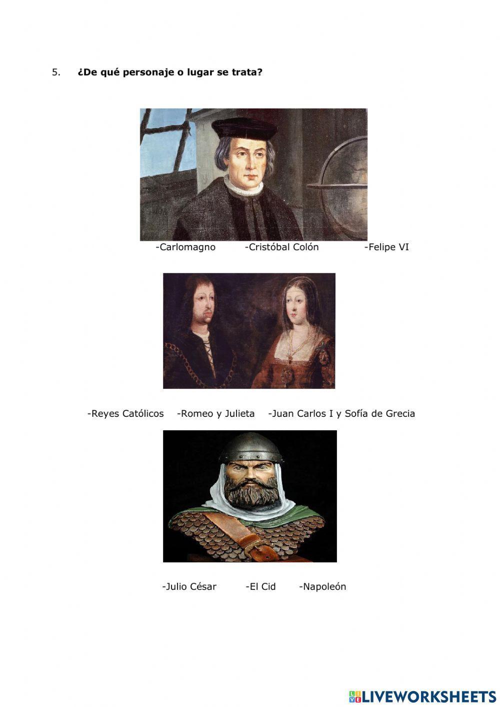 PRUEBA DE EVALUACIÓN INICIAL GEOGRAFIA E HISTORIA 2ESO