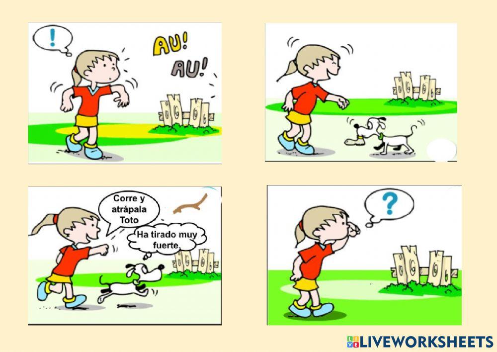 Ordena la historieta