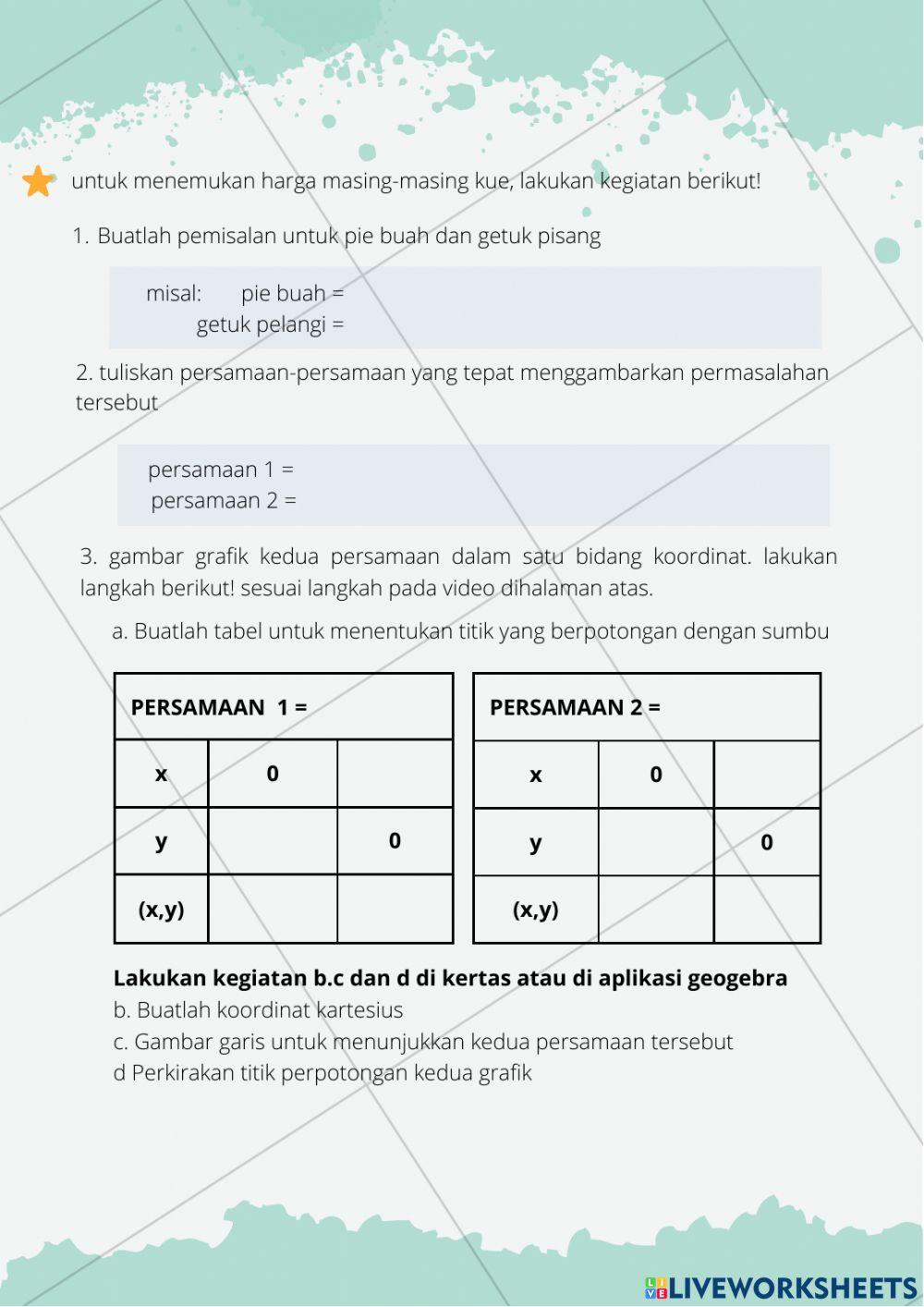 Spldv - metode grafik