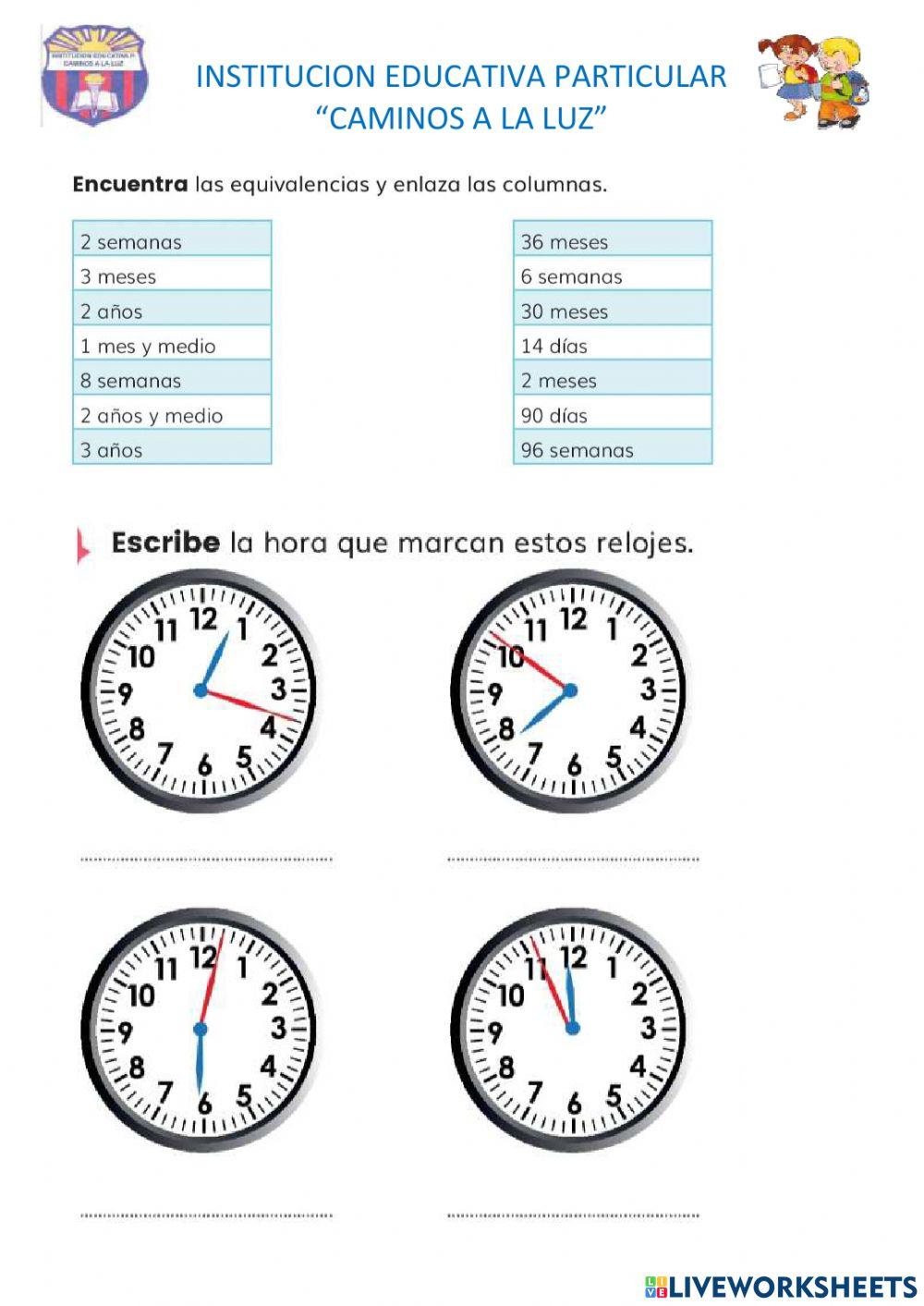 Evaluacion final tercer año