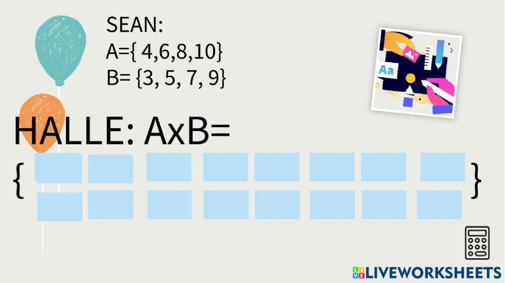 Producto cartesiano y relaciones