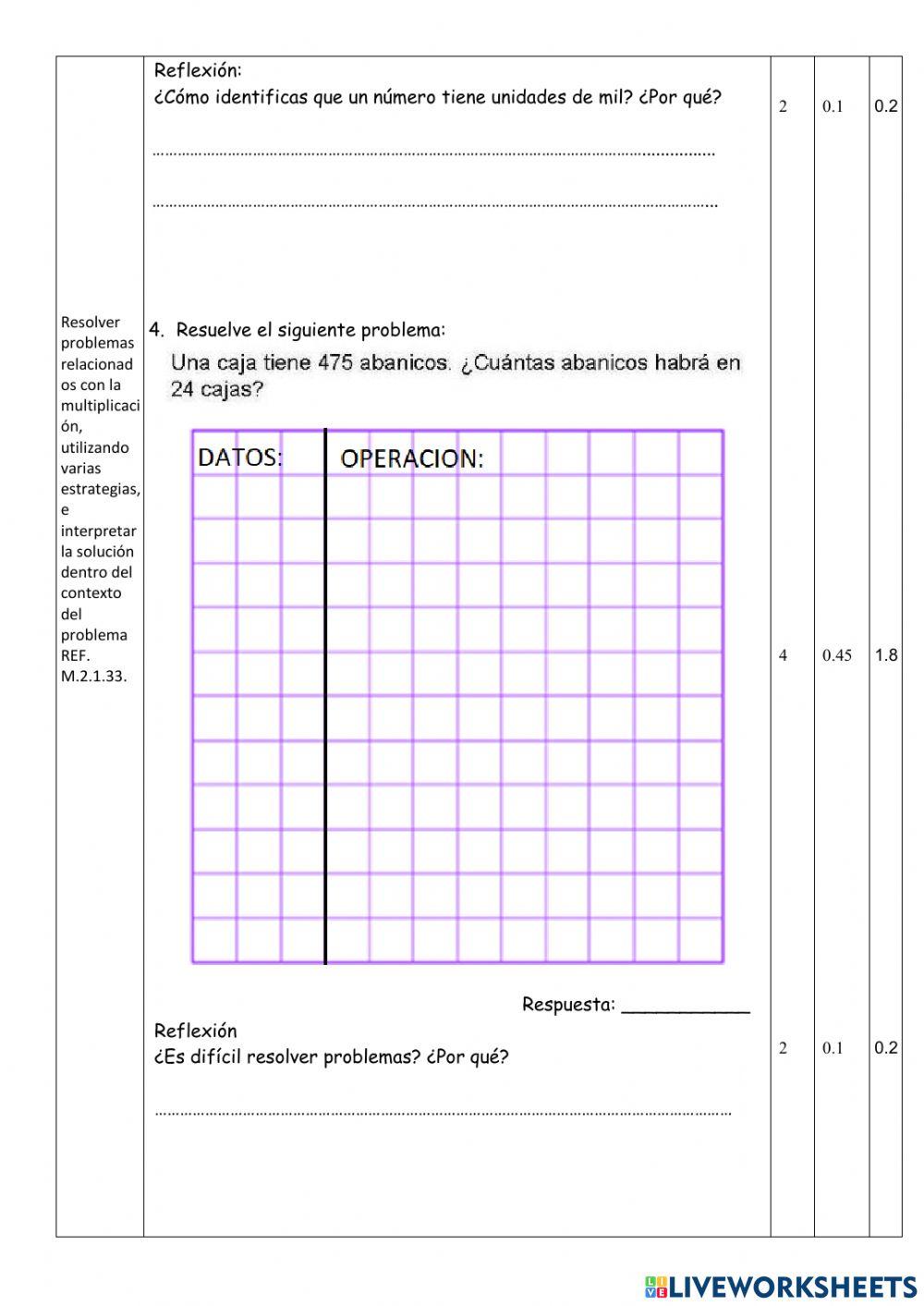 Examen matematica Nicolas