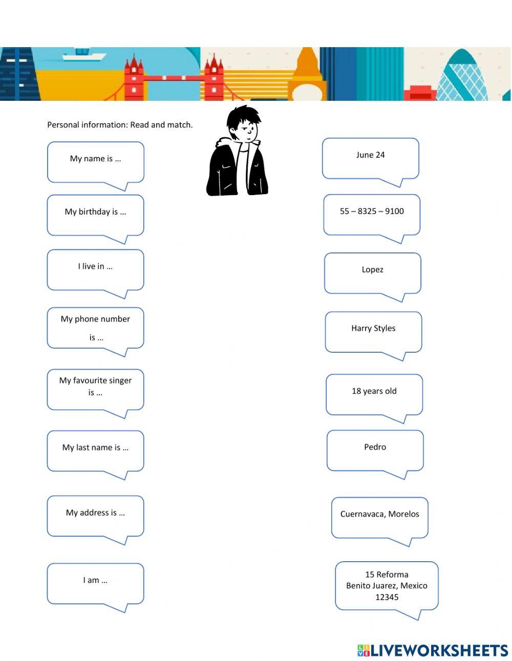 Personal information