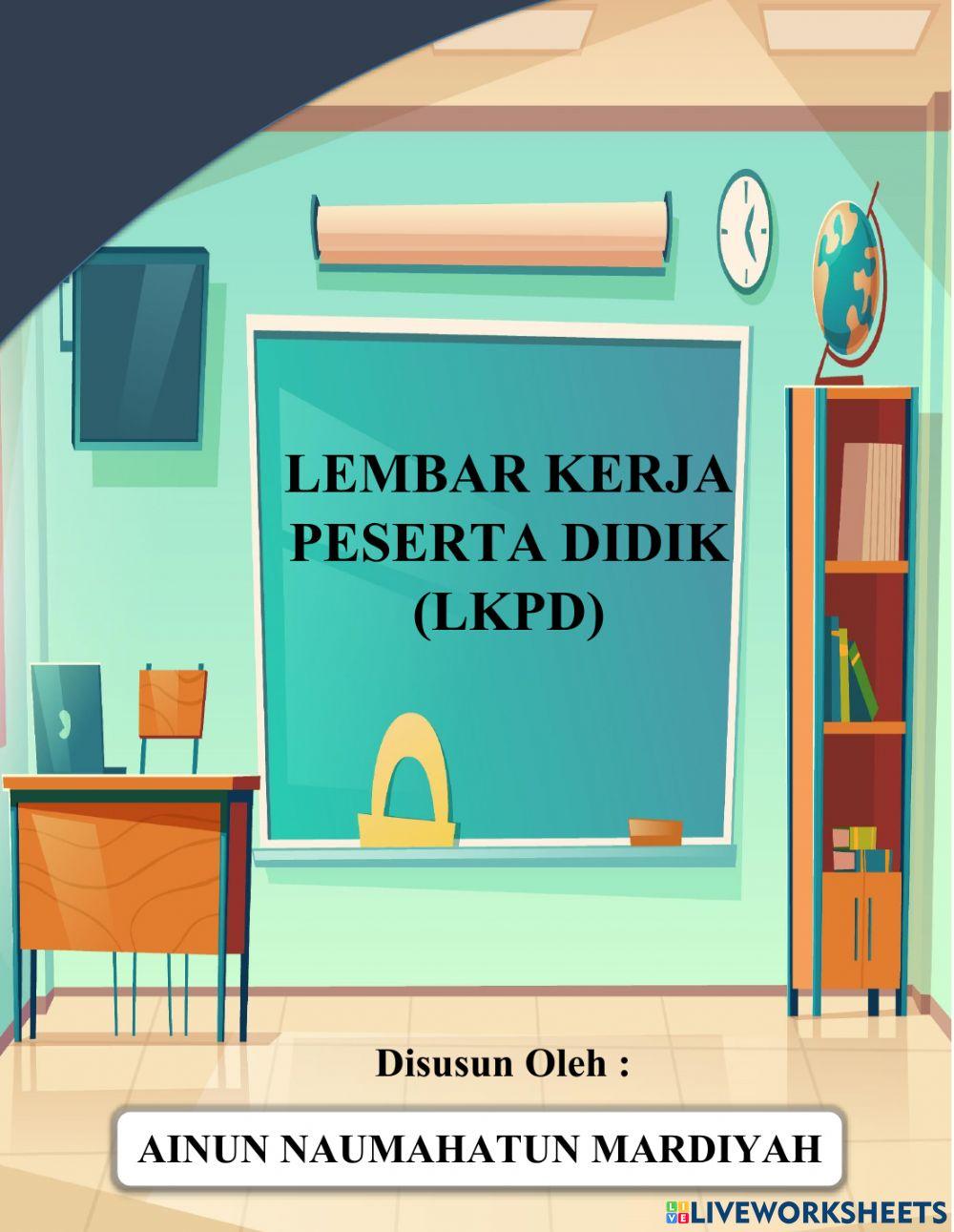 LKPD Sistem Persamaan Linear Dua Variabel