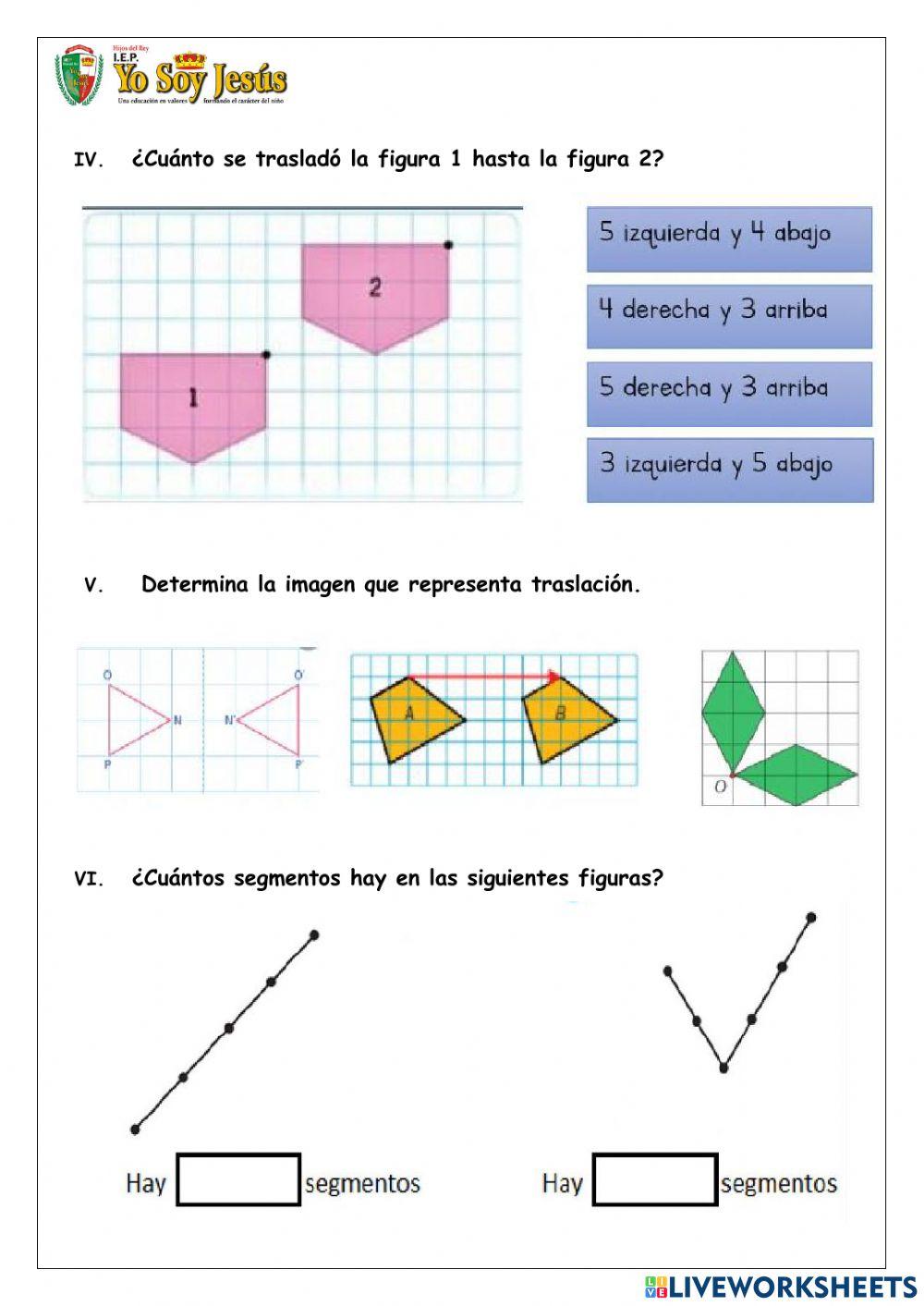 Evaluación de geometría