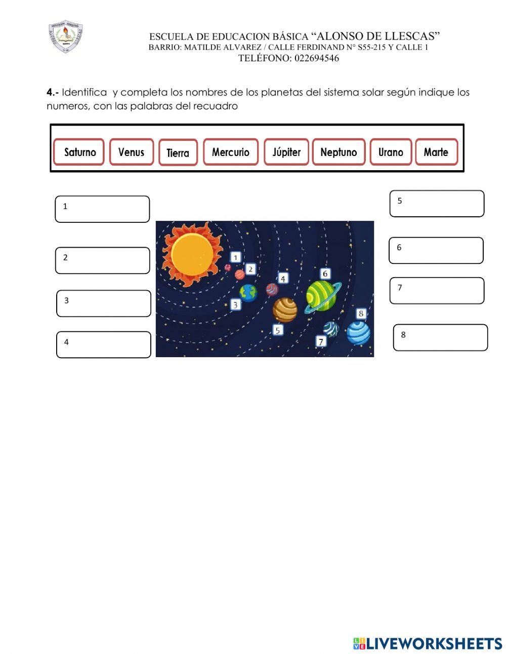 Evaluacion de Ciencias Naturales