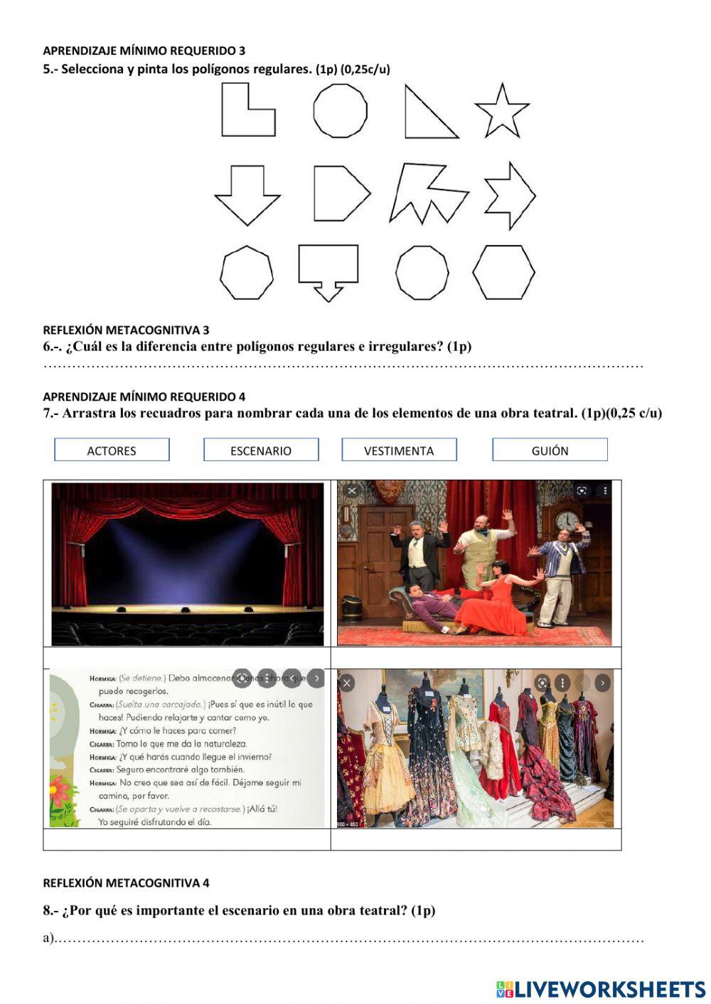 Evaluacion quimestral