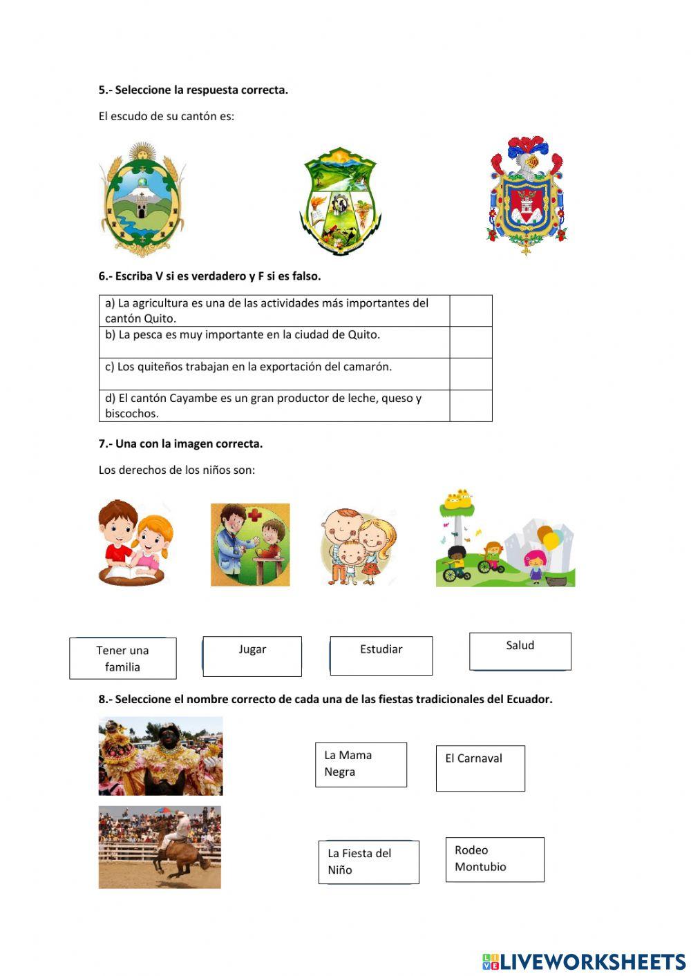 Examen - estudios sociales- qii Examen - estudios sociales- qii