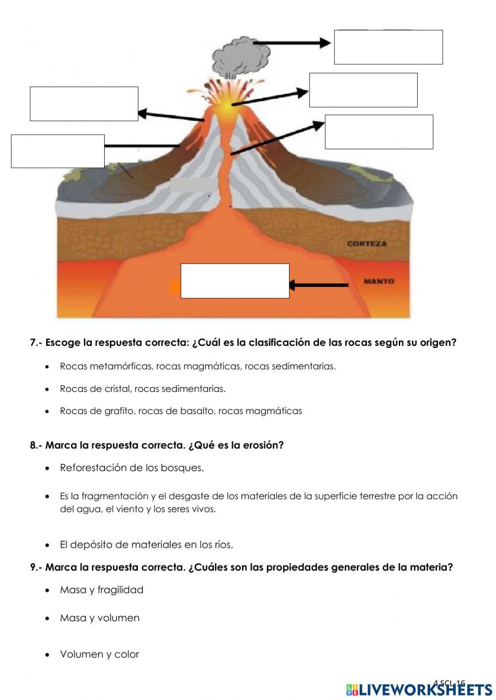 Evaluación de Ciencias Naturales