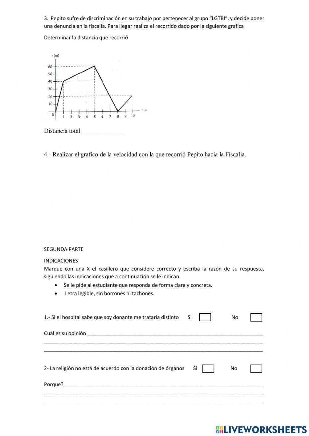Evaluación segundo quimestre